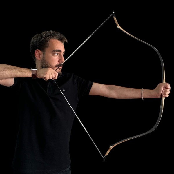 Tuğhan Geleneksel Yay Göktuğ (Siyah)